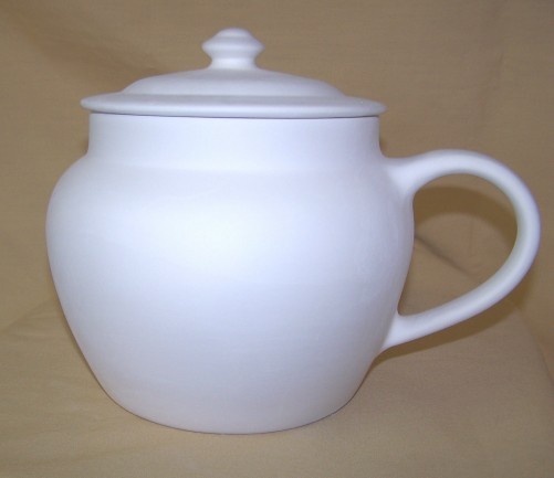 bean pot with handle