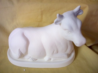 cow is a butter dish