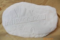 Race Fan Rock Slab
