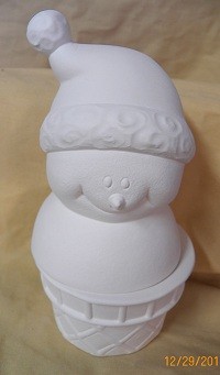 happy snowman box