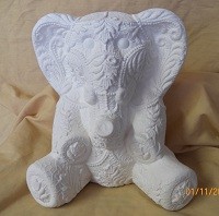 lace elephant bank