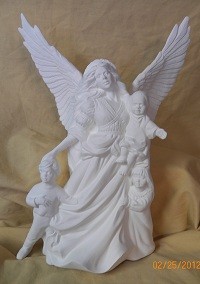 angel with children