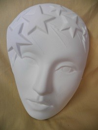 lady with stars mask