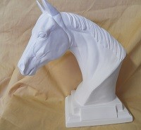 quarter horse bust