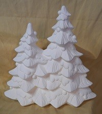 double trees for Sweet Tots Nativity