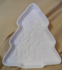 plate of snowmen