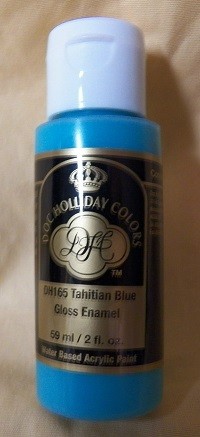 DH 165 Tahitian blue gloss enamel