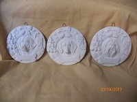 3 dog ornaments in set 3