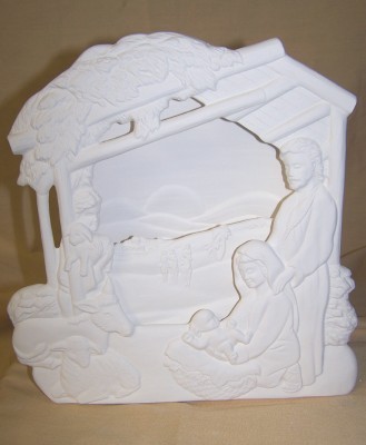 3D Nativity scene