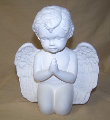 medium cherub praying