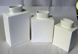 rectangular vases