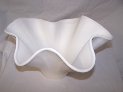 scallop top vase or bowl
