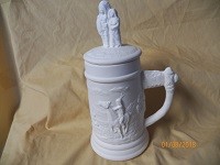 small stein with Indian family
