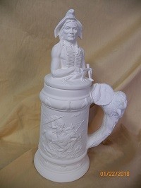 small stein with Native American