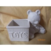 bear with toy box
