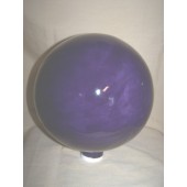 purple gazing ball