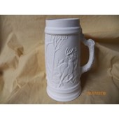 small tankard with deer