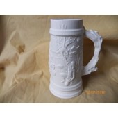 small tankard with Native Americans